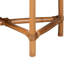 Banc d'appoint en rotin naturel Adonia de Bali & Pari avec siège rembourré