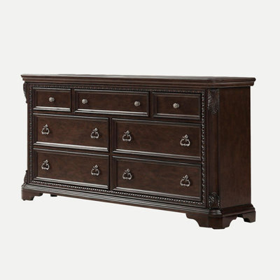 Commode 7 tiroirs en acajou
