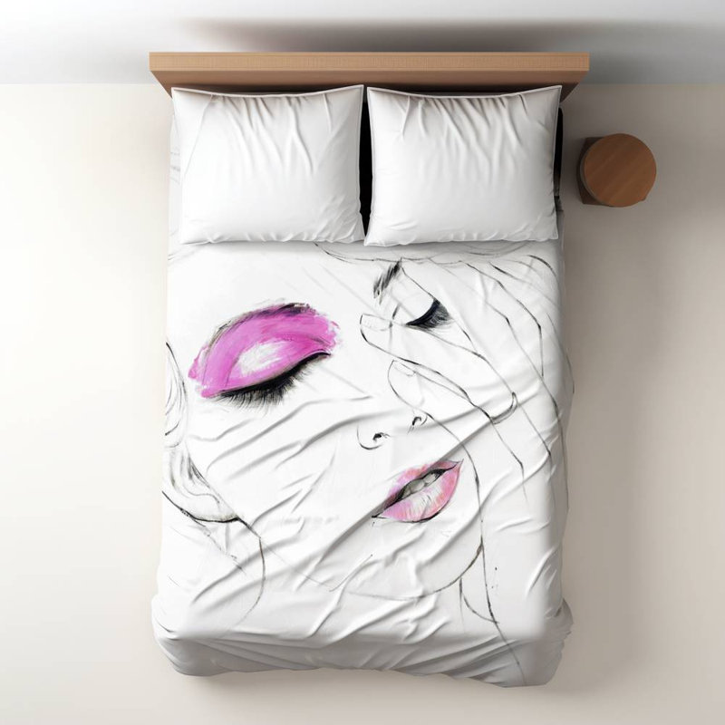 Duvet Cover Prints Polyester Sateen Duvet Cover
