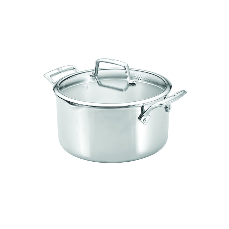 Casserole ronde ZWILLING Energy X3 en acier inoxydable 18/10