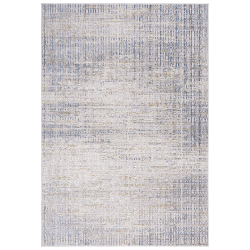 Palma Performance Abstract Rug, Rectangle 5'3" x 7'6"