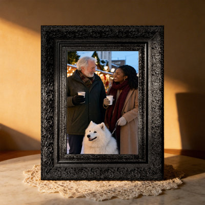 Black 1PC 8" x 10" Clean Line Picture Frame with Plexiglass Front