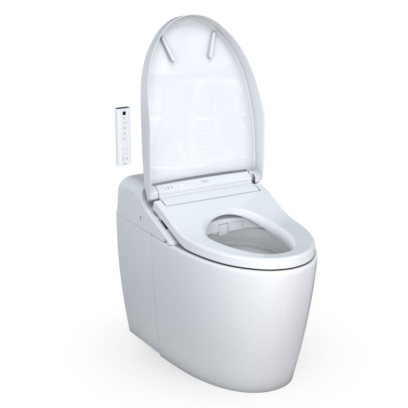 Washlet® Dual-Flush Elongated One-Piece Toilet (Seat Included)