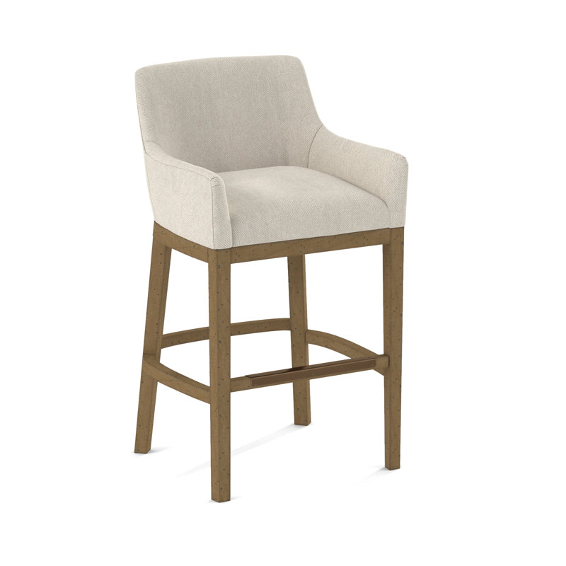 Upholstered Stool, Espresso, 61363-89