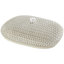 Athalia Cole And Grey Resin Woven Inspired Storage Whale Decorative Box With Clear Knob