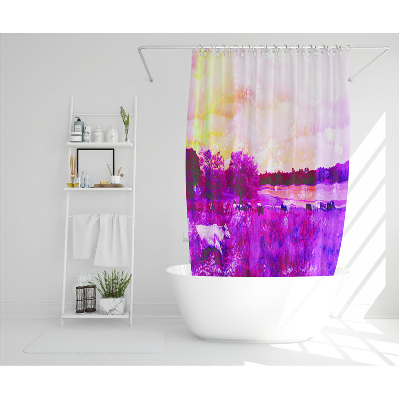 Dimitrije Polyester Shower Curtain Set
