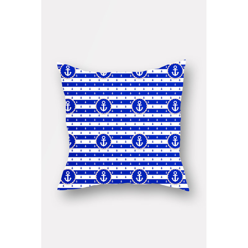 Geometric Reversible Pillow Cover