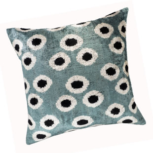 Ikat Silk Pillow Cover