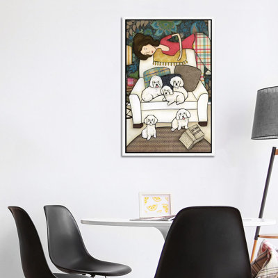Bichon Bitchin by Jamie Morath - Print on Canvas