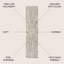 Tapis beige / crème Sauvanne Modern Scandinavian-397900724