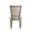 Ensemble de 2 chaises d'appoint rembourrées Gabrian