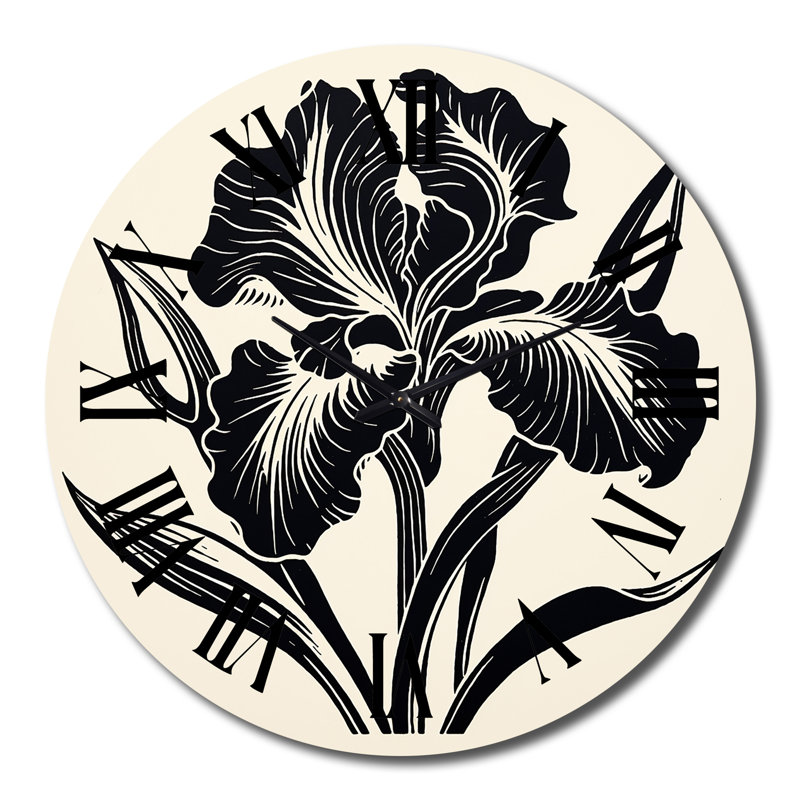 Metal Wall Clock, Large