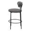 Chaise de bar rembourrée Boucle (ensemble de 2)-1288183876