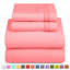  Ensemble de draps double brossé de luxe pour hôtel avec draps et taies d'oreiller très doux-1596789726-1596789671