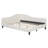 L-Shaped Linen Daybed with Solid Wood Legs, Comfortable and Durable-1412034948-1412034951