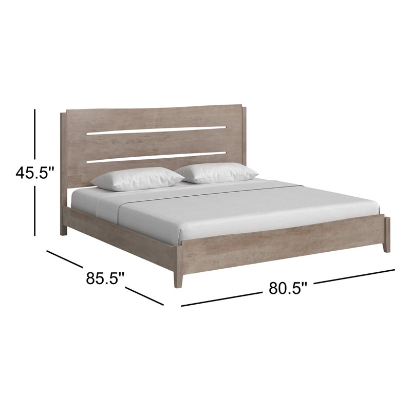 Slat Bed, King