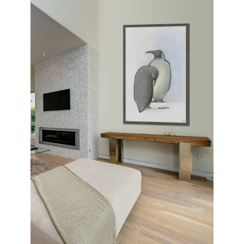 Role Reversal by Eyre Tarney - Single Picture Frame Painting, 46 cm H x 30 cm W x 4 cm D