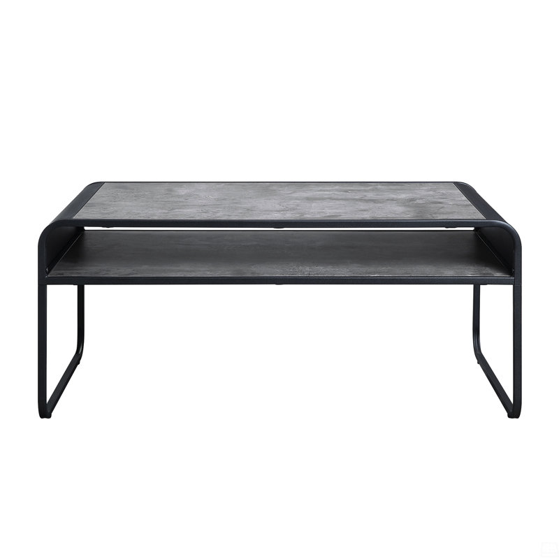 Table basse avec tablette 1pc