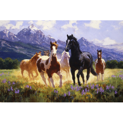 " Summer Days " by Claire Goldrick Painting Print