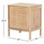 Table de chevet Nellie Cane-88590211-88590214