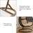Minimalist Bird's Nest Wicker Chair Swing Hammock