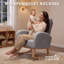 Nursing Rocking Chairs for Adults, Teddy Nursery Rocking Chair for Mum-129170383