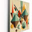 Horloge murale Mid-Century Retro Dimensions III-98964937