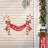 36"L Christmas Metal "Merry Christmas" Candy Cane Yard Stake Or Wall Decor(KD, Two Function)