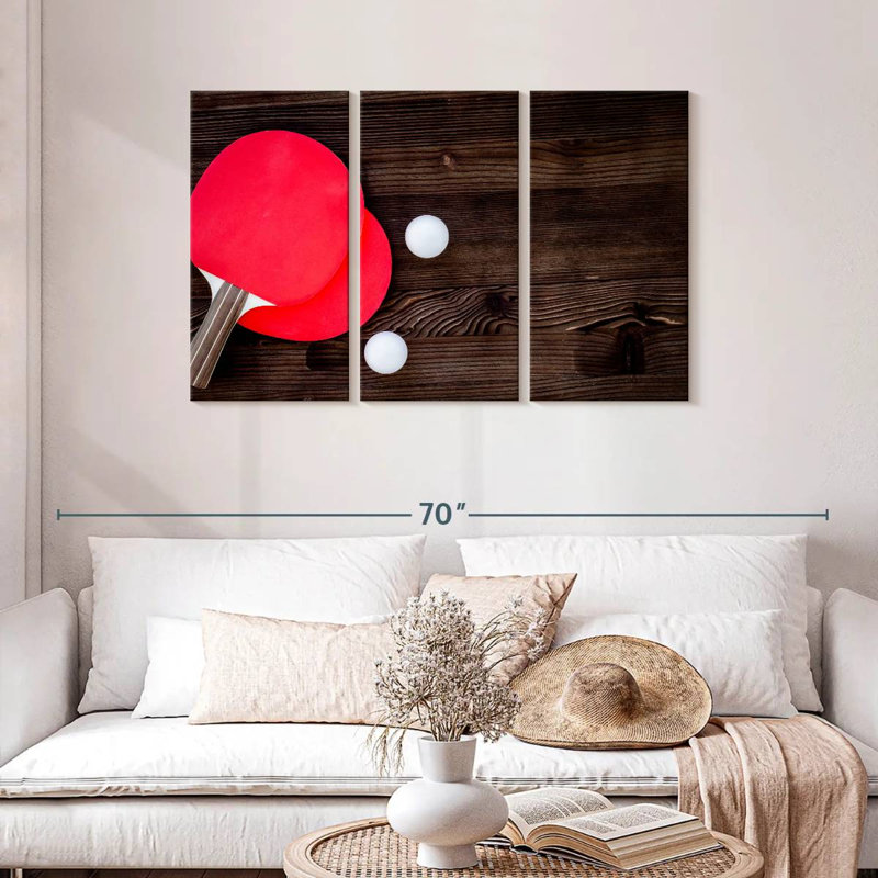 Sireci Table Tennis, 28" H x 45" W