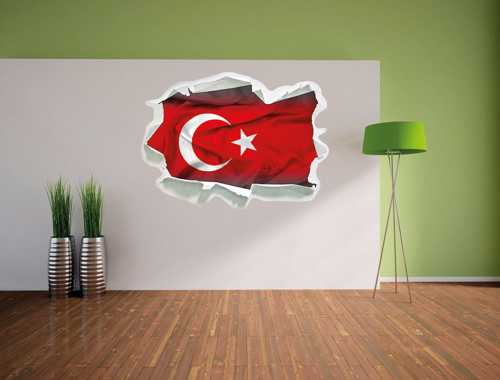 Wandtattoo Flagge der Türkei