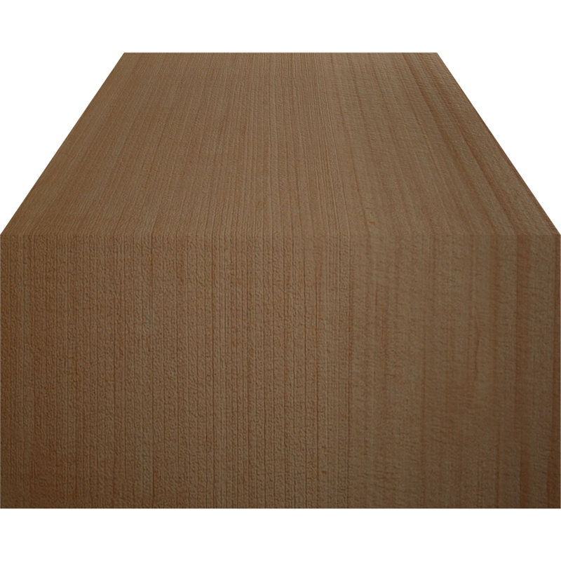 Attelle impériale du genou, Sapin de Douglas, Lisse, H 6 po x l 5,5 po x P 6 po