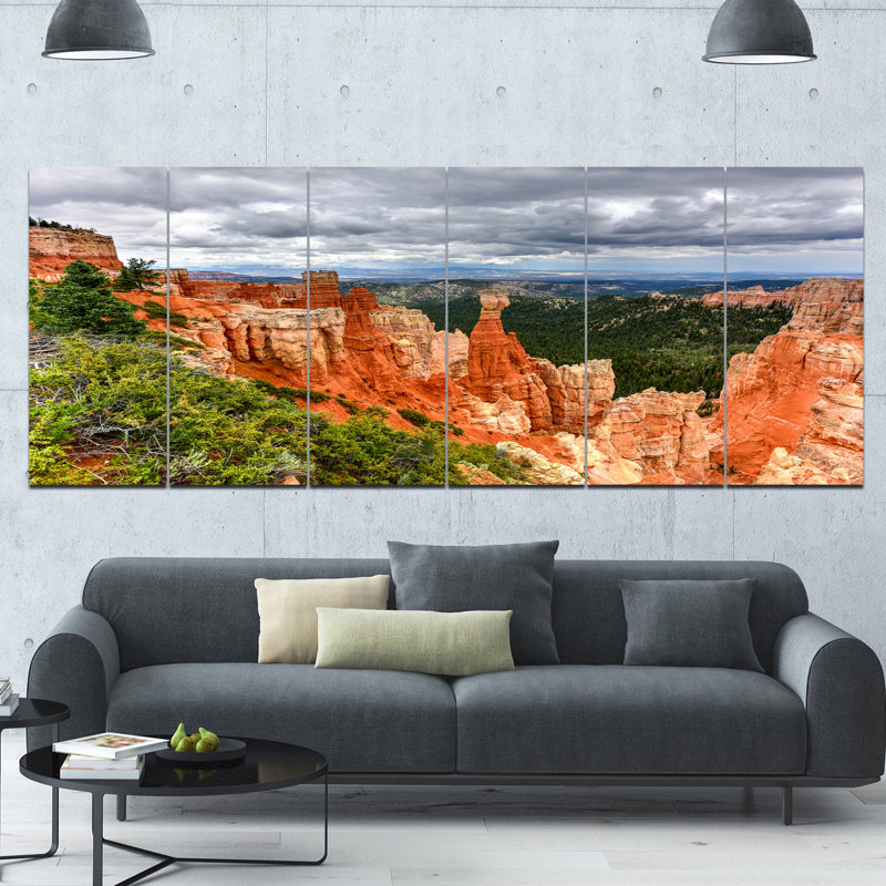 « bryce canyon national park », ensemble de 6 reproductions de photos sur toiles