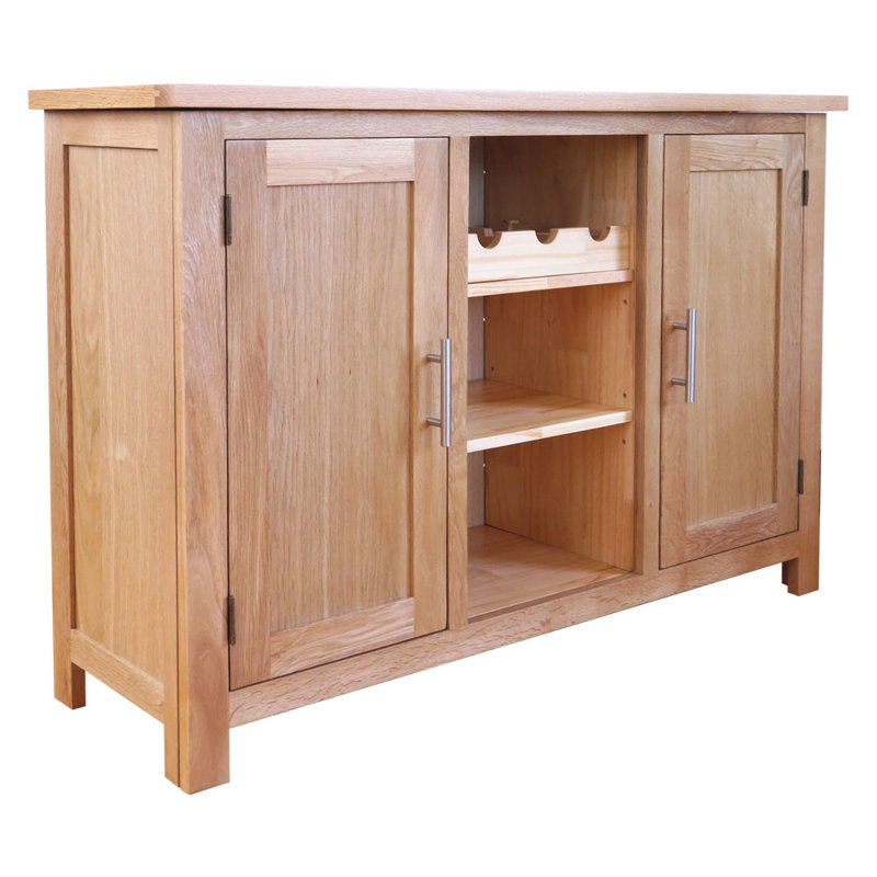 Archibald 74.9cm Solid Wood Sideboard, Natural