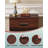 Wooden Bedside Table With Drawers