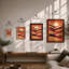 Undulating Sunset Minimalist - Print-1486980528-1486980530