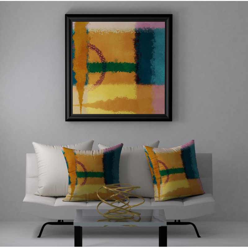  Housse et insert de coussin carré Varied, 24" X 24"