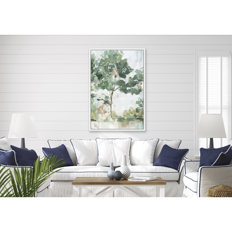 Landscape & Nature, 50" H x 74" W, White