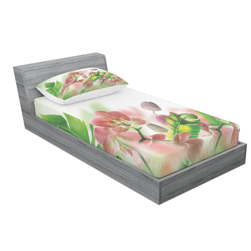 Microfiber Sheet Set, Twin XL Sheet Set with Fitted Sheet