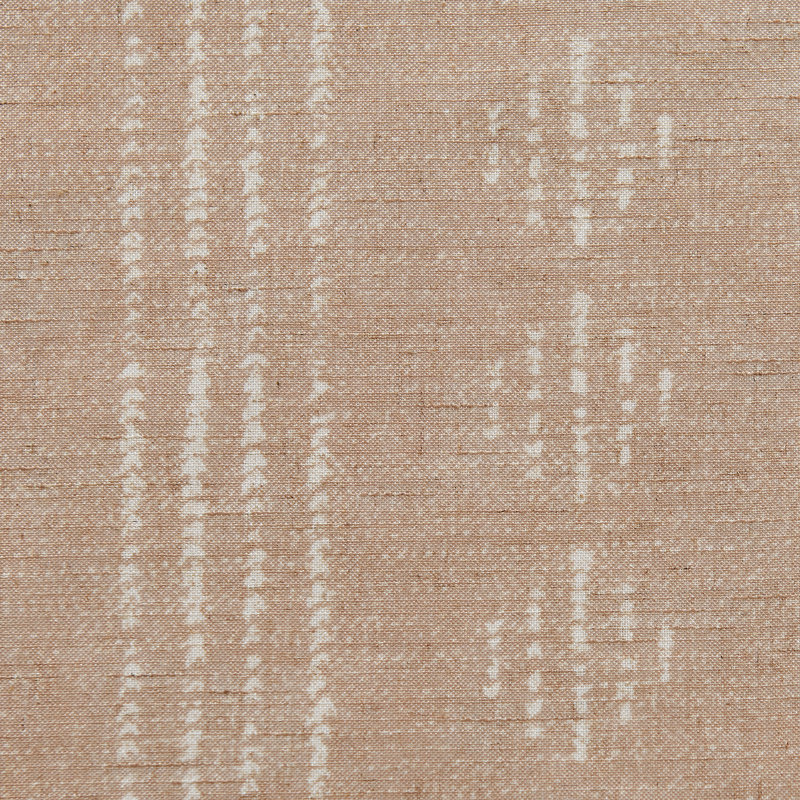 Amadas Linen Semi-Sheer Rod Pocket Curtain Pair, 52" W x 63" L, White/Tan