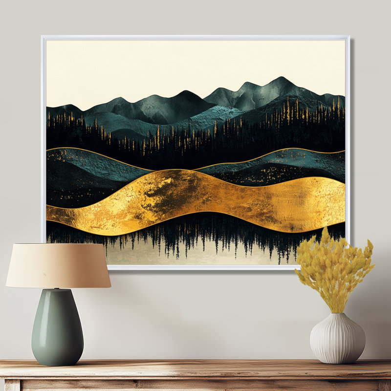 Rathbone - Landscapes Wall Art, H 12 po x l 20 po, Impression encadrée flottante, White