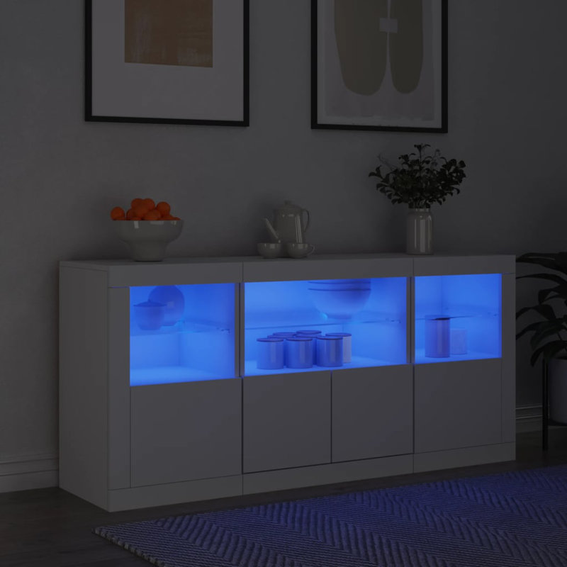 Babrow 142.5cm Sideboard, White