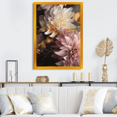 «Dynamic Mums Flowers I», reproduction