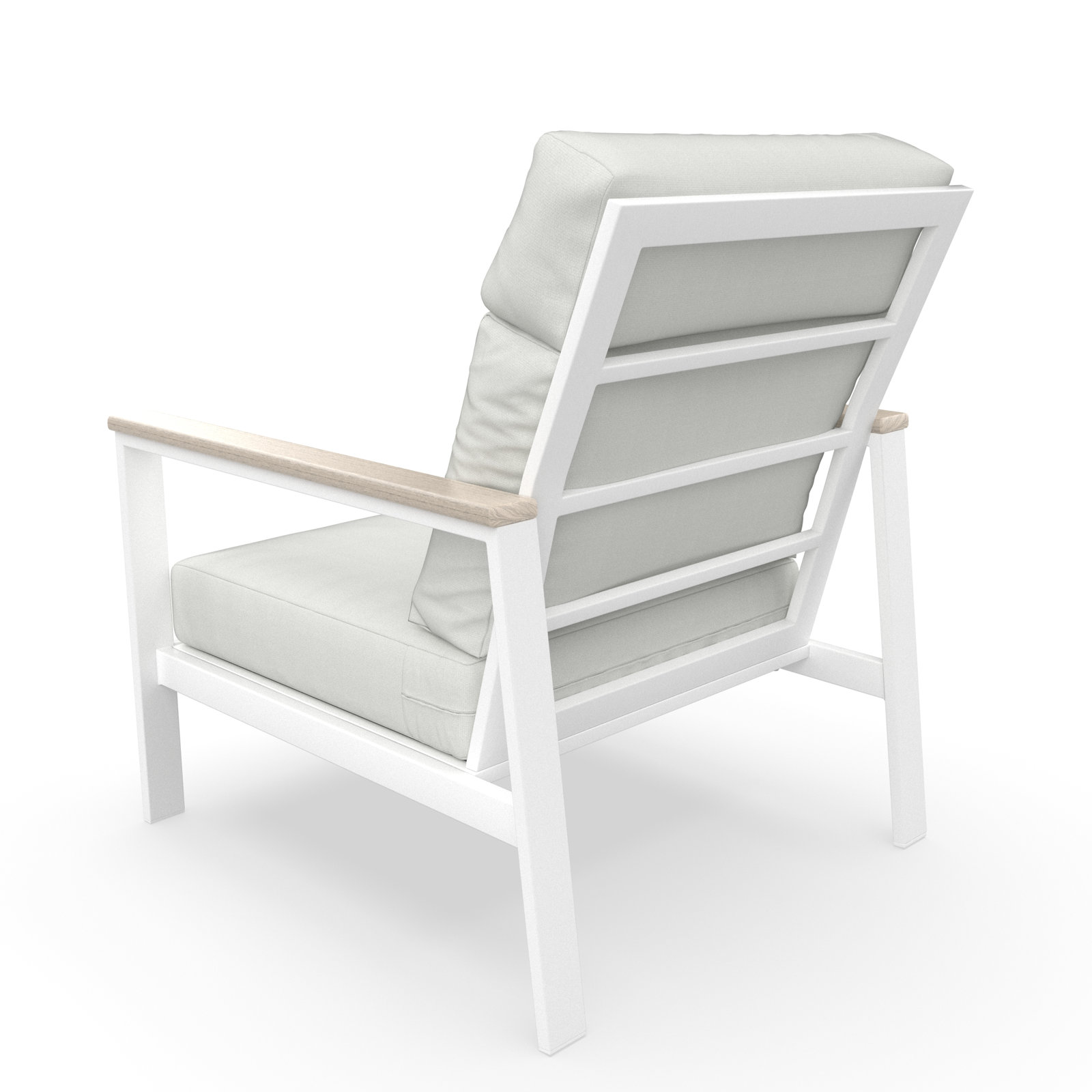 Townsend Sunbrella® Patio Lounge Chair, Canvas White