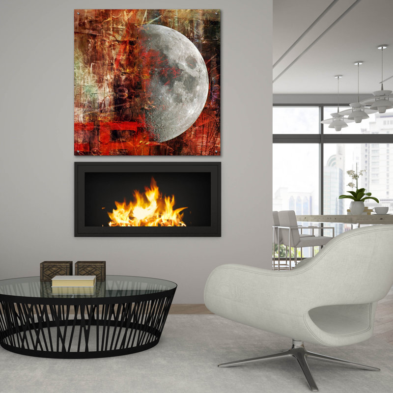 «To The Moon And Beyond» par LovIsArt, H 36 po x l 36 po x P 0,2 po