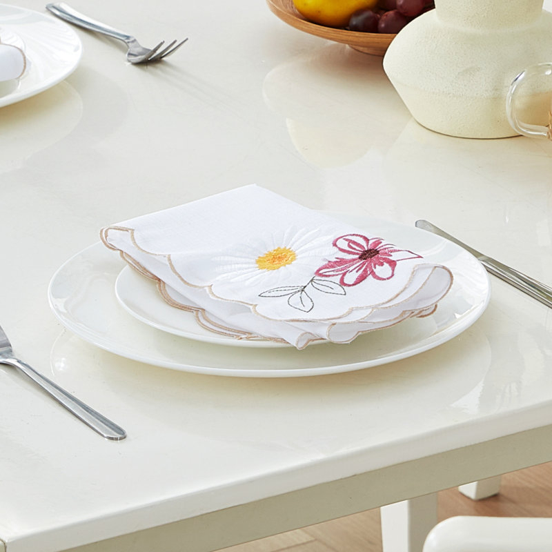 Serviettes Odriscoll tournesol et marguerites