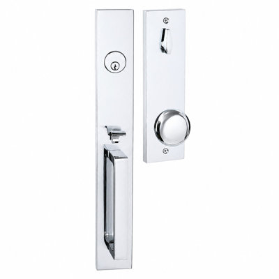 Bravura 973 Montgomery/672 Interior/906 Macon Right Hand Handleset US26