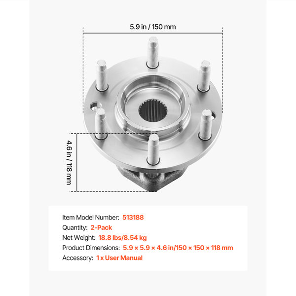 Dimensions du produit