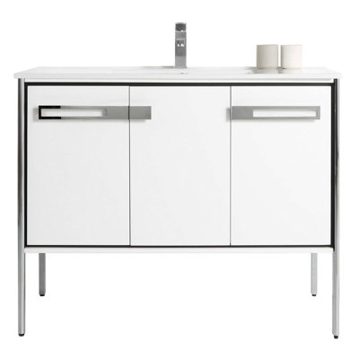 Meuble-lavabo simple 42 po