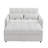 52.9" Loveseat Pull-Out Sofa Bed With Adjustable Backrest, USB Ports, Tufted Design And Two Lumbar Pillows-439925171