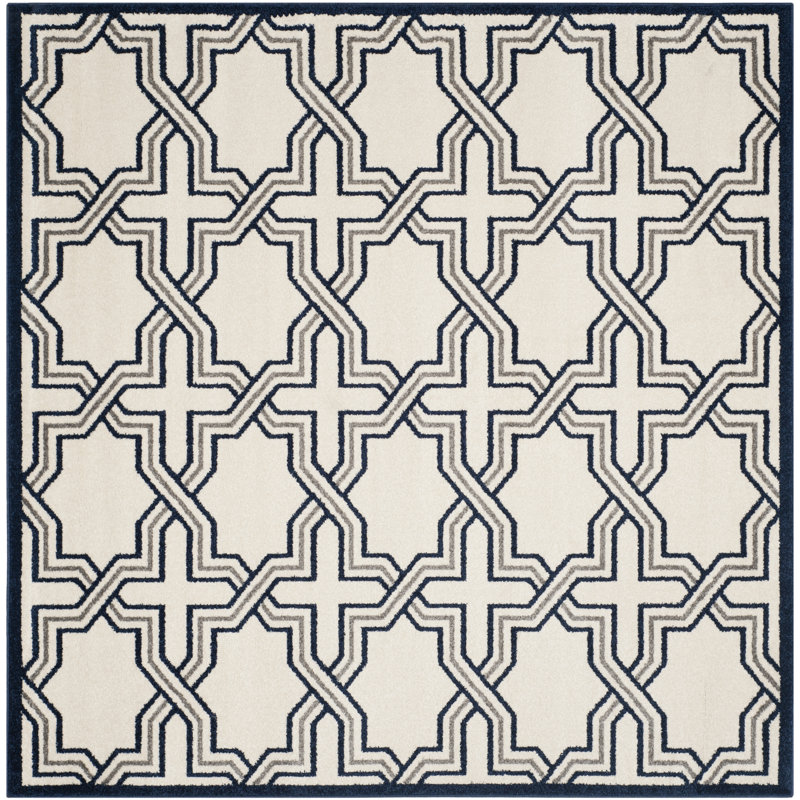 Thornbury Performance Geometric Rug, Square 7'
